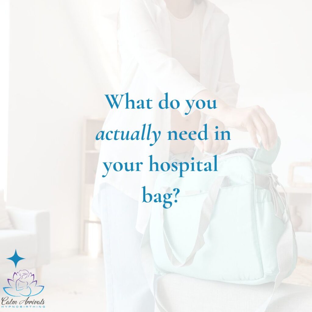 What do you need in your hospital bag- blog post