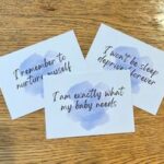 Hypnobirthing affirmation cards
